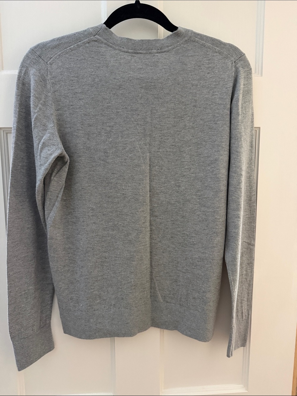 Quince heather gray cotton/cashmere crewneck sweater. Size M. - Picture 5 of 8